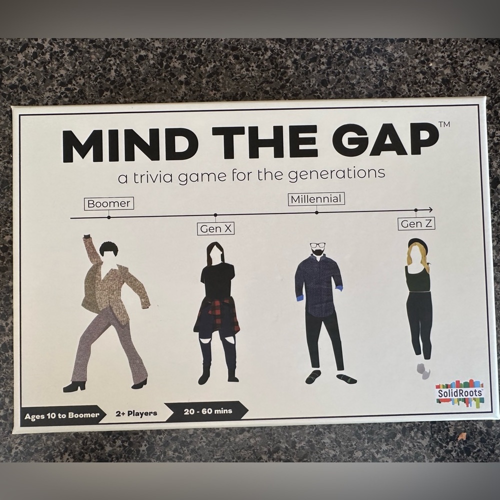 Mind the Gap Family Trivia Board Game